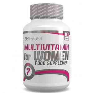 MULTIVITAMIN FOR WOMAN 60tabs (BIOTECH USA)
