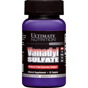 VANADYL SULFATE 75tabs (ULTIMATE NUTRITION)