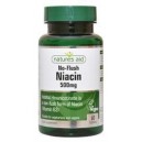 NIACIN 500MG No-Flush 60tabs (NATURES AID) 