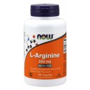 L-ARGININE 500mg 100caps (NOW FOODS)
