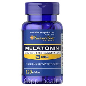 MELATONIN 3mg 120tabs (PURITAN'S PRIDE)