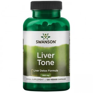 LIVER TONE DETOX FORMULA 120caps (SWANSON)