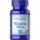 NIACIN 100mg 100tabs (PURITAN'S PRIDE)