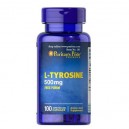 L-TYROSINE 500mg 50caps (PURITAN'S PRIDE)