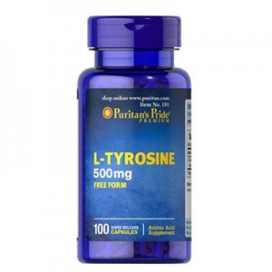 L-TYROSINE 500mg 50caps (PURITAN'S PRIDE)