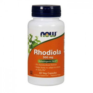 RHODIOLA 500mg 60Vcaps (NOW FOODS)