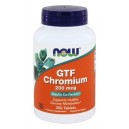 GTF CHROMIUM, 200mcg - 250tabs (NOW FOODS)