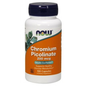 Chromium Picolinate 100caps (NOW FOODS)