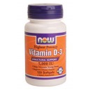 VITAMIN D-3 5000IU 120sgels (NOW FOODS)