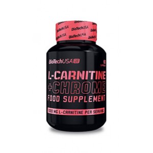 L-CARNITINE+CHROME 60caps (BIOTECH USA)