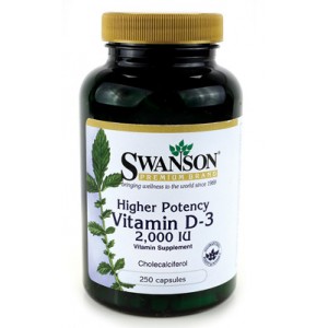 Vitamin D-3 2.000IU 60caps (SWANSON)