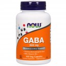 GABA 500mg 100vcaps (NOW FOODS)