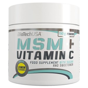 MSM + VITAMIN C 150 grams (BIOTECH USA) 