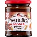 Cocoa & Peanut Butter 280gr (Meridian Foods)