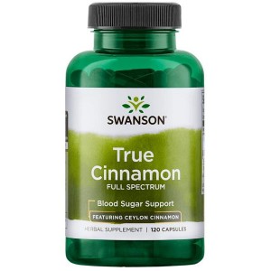 TRUE CINNAMON FULL SPECTRUM 120caps (SWANSON)