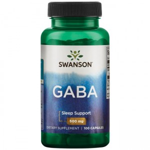 GABA 500mg 100caps (SWANSON)