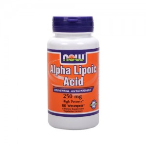 ALPHA LIPOIC ACID 250mg 60caps (NOW FOODS)