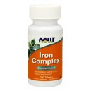 IRON COMPLEX 100caps (NOW FOODS)