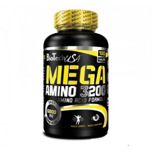 MEGA AMINO 3200 100tabs (BIOTECH USA)