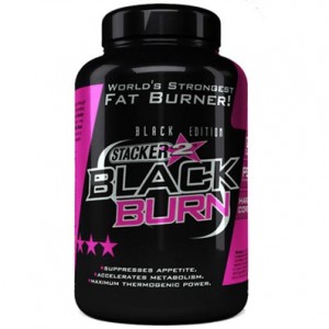 BLACK BURN 120 caps (STACKER)