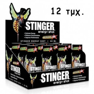 STINGER ENERGY SHOT 12x60ml (STACKER 2)