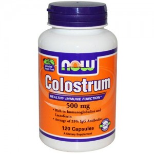 COLOSTRUM 500mg 120caps (NOW FOODS)