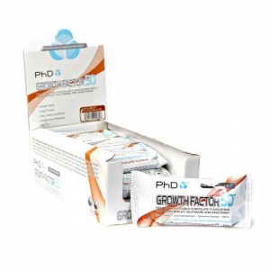 GROWTH FACTOR 50 Brownie 12 x 100gr (PHD Nutrition)
