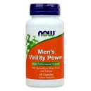 MEN'S VIRILITY POWER 60caps (NOW FOODS)