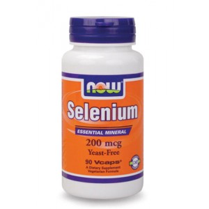 SELENIUM 200mcg 90vcaps (NOW FOODS)