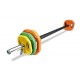 Viking Pump Bar Πλαστικοποιημένα Βάρη Φ28