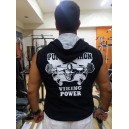 VIKING &Alpha;&mu;ά&nu;&iota;&kappa;&eta; &Zeta;&alpha;&kappa;έ&tau;&alpha; V1012B. Sleeveless Zipper Hoodie