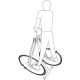 Amila 2-in-1 Air Walker & Split Thigh (44079)