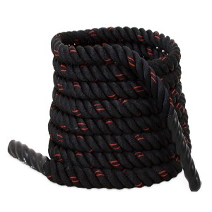 Viking C-967-9 Battle Rope Polyester &ndash; &Sigma;&chi;&omicron;&iota;&nu;ί Crossfit 9m &Mu;&alpha;ύ&rho;&omicron;