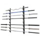 Viking C-173 Wall Mount Bar Rack – Επαγγελματική βάση τοίχου για 8 μπάρες